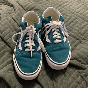 Turquoise vans